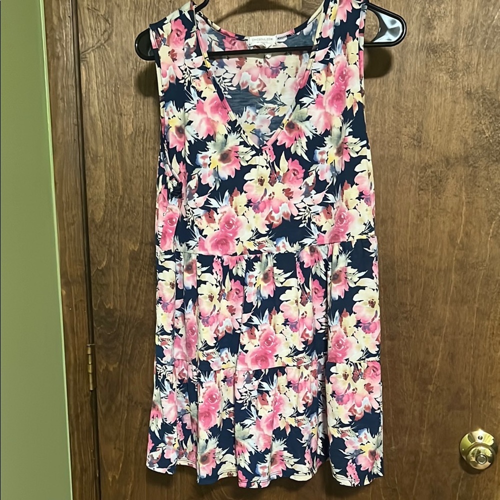 Chic Soul Floral Sleeveless Top